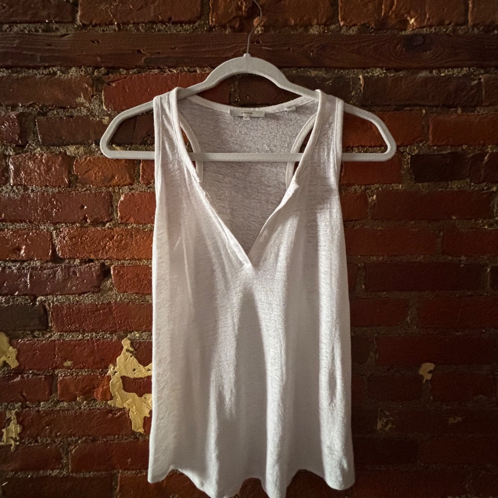 Linen Tank Top - Picture 4 of 8